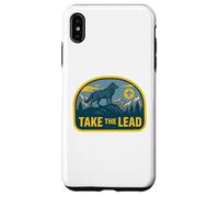Take The Lead Cub Scout Wolf Pack Akela Outdoor Badge Coque pour iPhone XS Max
