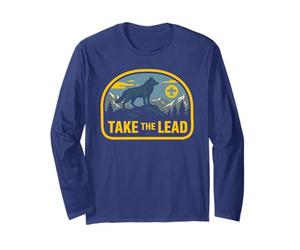 Take The Lead Cub Scout Wolf Pack Akela Outdoor Badge Manche Longue