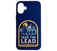 Take The Lead Scouting America Hiking Cub Scouts BSA Coque pour iPhone 16 Plus