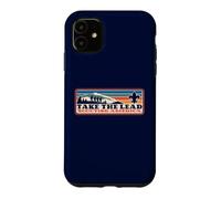 Take The Lead! Vintage Scouting Hiking 90s Vibe Logo Coque pour iPhone 11