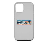 Take The Lead! Vintage Scouting Hiking 90s Vibe Logo Coque pour iPhone 12/12 Pro