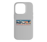 Take The Lead! Vintage Scouting Hiking 90s Vibe Logo Coque pour iPhone 14 Pro