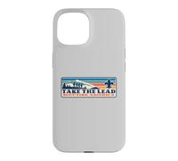 Take The Lead! Vintage Scouting Hiking 90s Vibe Logo Coque pour iPhone 15