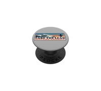 Take The Lead! Vintage Scouting Hiking 90s Vibe Logo PopSockets PopGrip Adhésif