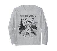 Take The Narrow Trail - Matthew 7:14 Christian Faith Camping Manche Longue