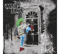 Gimp Fist – Take the Power Back – Vinyle 12" coloré Yellow Black Atomic – Édition limitée – Plastic Head