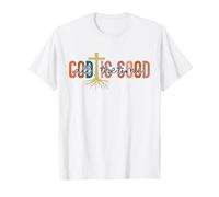 Take The Time Croix colorée Racines chrétiennes Foi T-Shirt