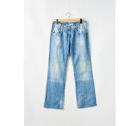 take two jeans femme de couleur bleu