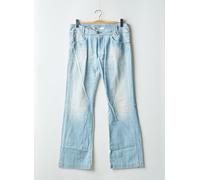 take two jeans femme de couleur bleu