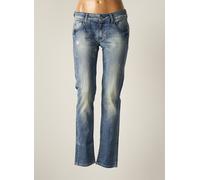 take two jeans femme de couleur bleu