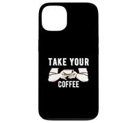 Take Your Coffee Cafeine Baristas Funny Coffee Lover Coque pour iPhone 13
