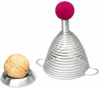 Take2 Casse-noix en acier inoxydable NAOMI avec boule en caoutchouc rose