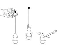 Take2 Clack Ouvre-œufs Taches de vache 99004/30