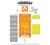Take2 Eieruhr Magnetsticker mit App, Eier Uhr, Eierkocher, Timer, Eiertimer, Magnet Sticker, 20191