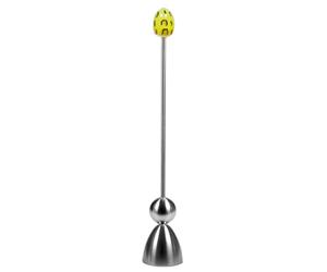 Take2 Germany Clack 99004/12 Casse-œufs en acier inoxydable avec céramique Motif léopard
