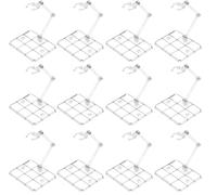 Takelablaze Lot de 12 supports universels pour figurines d'action compatibles avec HG RG SD SHF Gundam 1/144 jouet