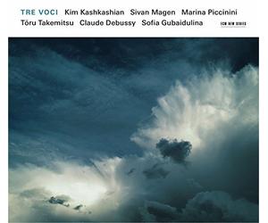 Takemitsu / Debussy / Gubaidulina by Sivan Magen & Marina Piccinini) Tre Voci (Kim Kashkashian (2014-10-08)