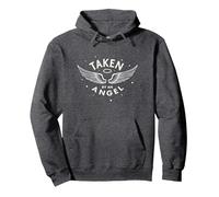 Taken by an Angel : Celestial Wings, J'adore ma Copine Sweat à Capuche, Unisexe pour Adultes, Chiné Foncé, L