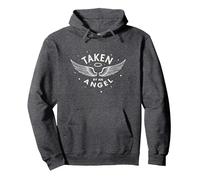 Taken by an Angel : Celestial Wings, J'adore ma Copine Sweat à Capuche, Unisexe pour Adultes, Chiné Foncé, M