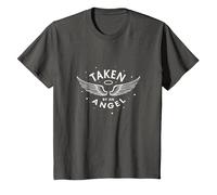 Taken by an Angel : Celestial Wings, J'adore ma Copine T-Shirt, Enfant, Asphalte, 2 Ans