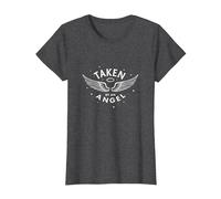 Taken by an Angel : Celestial Wings, J'adore ma Copine T-Shirt, Femme, Chiné Foncé, XS