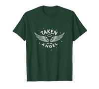 Taken by an Angel : Celestial Wings, J'adore ma Copine T-Shirt, Homme, Vert Forêt, 3XL
