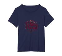 Taken & Proud I Heart My Girlfriend Romantique Saint-Valentin T-Shirt, Femme Grandes Tailles, Bleu Marine, 3X