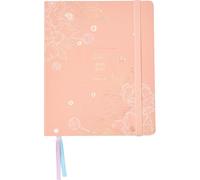 Takenote Agenda 2026 2027 - Académique SEP/AOÛT, A5, Vue Hebdomadaire, Couverture Flex Similicuir, 2 Marque-Pages, Élastique, Index Latéral Avec Mois, 8 Pages Stickers, Espagnol et Anglais - Zahira