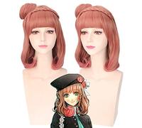 Takerlama Amnesia Heroine Cosplay Costume Harajuku Party Brown Perruque + Perruque Cap PL-168