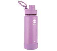 TAKEYA 51155 Actives Bouteille d'eau isotherme en acier inoxydable avec couvercle à bec verseur Lilas