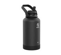 Takeya Actives Bouteille d'eau en acier inoxydable, 1,9 l, onyx