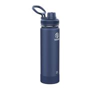 TAKEYA Actives Bouteille d'eau isotherme en acier inoxydable avec couvercle à bec verseur, 650 ml, minuit
