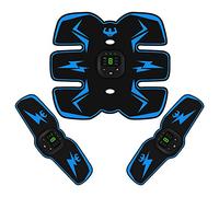 Takeya PowerFit Stimulateur Musculaire EMS - Pack D'électrostimulation pour Abdos, Intensité Réglable - Entraînement À Domicile