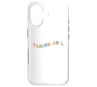 Taking an L Funny Gen Z Slang Teen Adolescent Echec Perte Défaite Coque pour iPhone 17