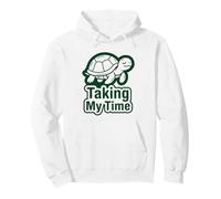 Taking My Time T-Shirt Humoristique en Forme de Tortue Sweat à Capuche