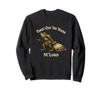 Taking Out The Trash Lord, Un mème médiéval Amusant de la génération Z, Cringe Sweatshirt