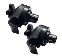 Takingup 1 Paire de pièces de siège balançoire, Costume Trois pièces Remplacement pour auvent balançoire Jardin, raccords en Plastique pour Cadre d'auvent avec réglage d'inclinaison extérieur, n