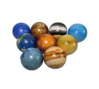 Takingup Balle Anti-Stress du système Solaire, balles Anti-Stress éducatives de l'espace des planètes 9 pièces, Boules de planète