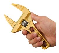 Takingup Clé de plombier 8-68mm en alliage d'aluminium, ouverture réglable antidérapante pour la plomberie des tubes de salle bains, clé lavabo