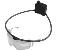 Takingup Désembueur de Lunettes avec Ventilateur réglable, Kit de système Anti-buée pour Lunettes Ski Airsoft, Airsoft Anti-buée