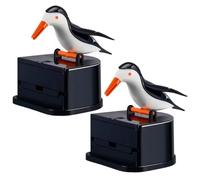Takingup Distributeur de Cure-Dents drôle Petit Oiseau, 2 pièces, Support pour Cure-Dents, Support pour - de Type Poussoir, pour la Maison, Le Restaurant et Les Repas
