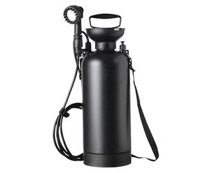 Takingup Douche de Plage, pulvérisateur à Pression 8 L, Douche de Camping Portable isolée avec Base - 10 Modes pulvérisation, Tuyau 9, 84 Pieds, pour la randonnée, la Plage, Le Camping, Le toilett