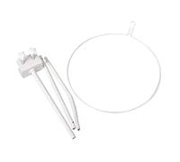 Takingup Ensemble de Support de moustiquaire réglable en métal pour Berceau bébé, Support à Clipser, Accessoires moustiquaire, Tige