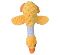 Takingup Jouets grinçants pour Chien, Jouet en Peluche résistant à la Mastication, Canard pour mâcheurs agressifs, Jouets de Dentition interactifs pour bel Animal de Compagnie, Jaune, Jouet à mâcher