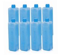 Takingup Pack de Glace, Paquets de congélateur réutilisables, 8 pièces, Petit Portable, rétention Froid Longue durée, pour refroidisseurs et Ventilateurs d'air