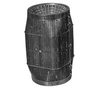 Takingup Piège à Poisson - Panier à Poisson Extra Large de 50 cm avec boîte appâts, Conception Deux en Un pour Fournitures de pêche en Eau Douce - Piège ménés