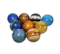 Takingup Planet Balls, 9 pièces système Solaire Balle Anti-Stress planètes Espace Jouets éducatifs Anti-Stress planètes balles