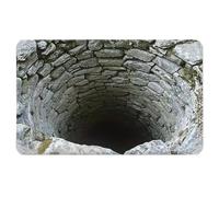 Takingup Tapis 3D Optique, antidérapant en Brique sans Fond - Illusions d'optique 3D - Tapis de Sol 50, 8 x 80 cm pour Salle de Jeux, Maison, Bureau, Salon