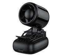 Takingup Ventilateur portable à clipser, mini ventilateur de chapeau rechargeable à 3 vitesses, refroidisseur d'air mains libres pour l'extérieur, le sport, Chapeau