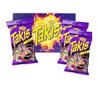 Takis Dragon Sweet Chili - Lot de 3 (3 × 100 g) - chips de maïs roulés au goût chili doux et épicé